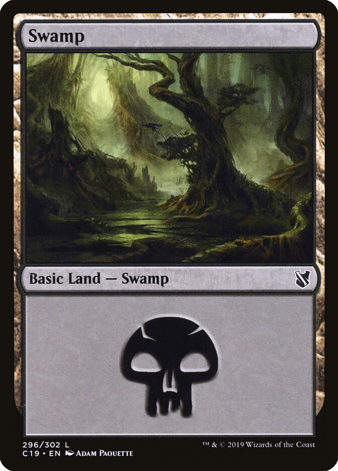 Swamp card front