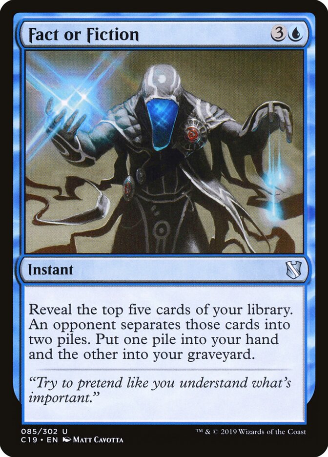 Fact or Fiction card front