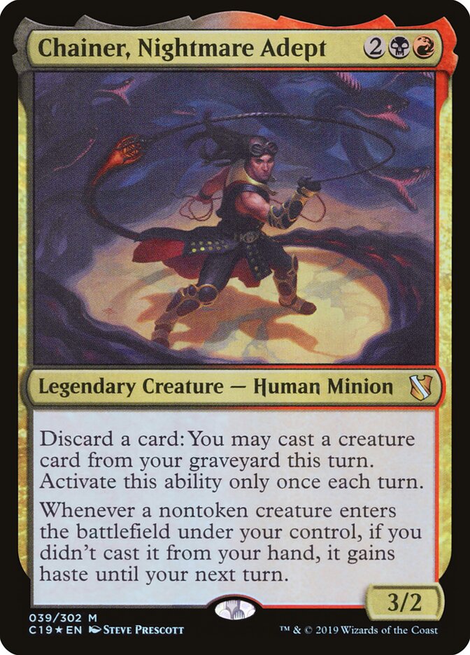 Chainer, Nightmare Adept card front
