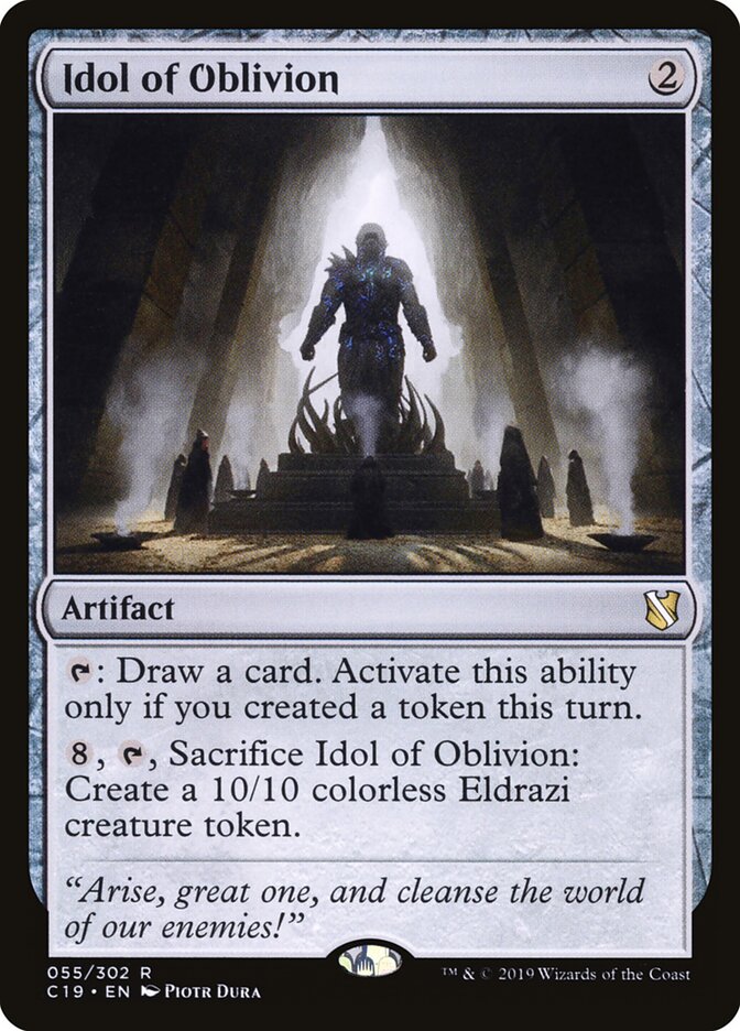 Idol of Oblivion card front