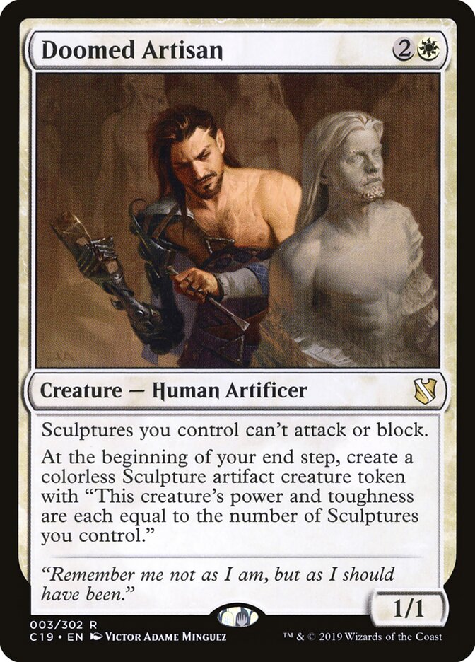 Doomed Artisan card front