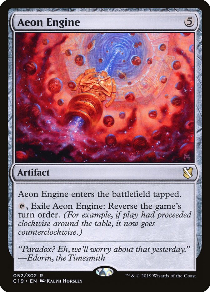 Aeon Engine card front