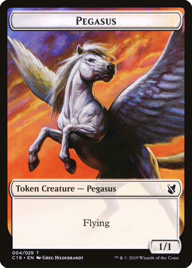 Pegasus card front
