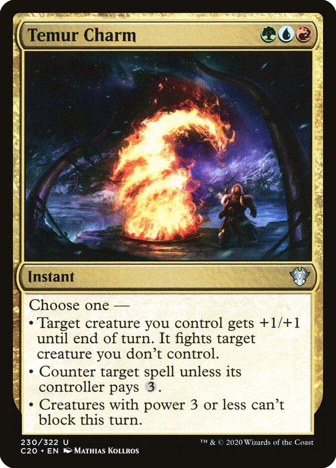 Temur Charm card front