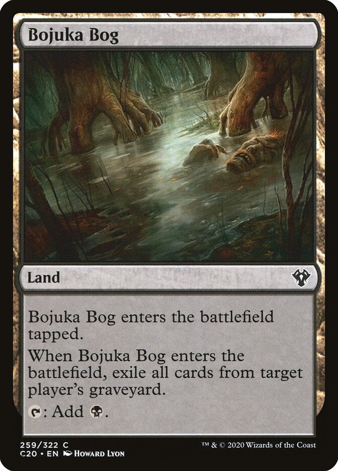 Bojuka Bog card front