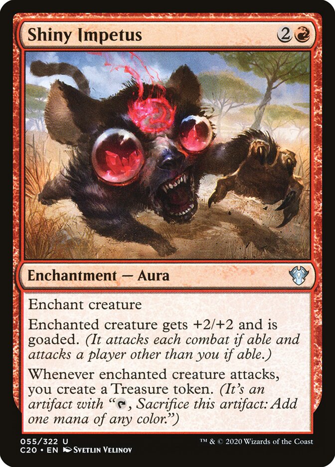 Shiny Impetus card front