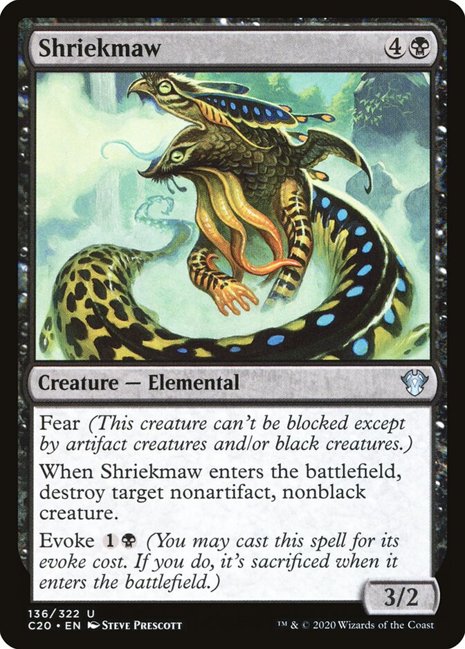 Shriekmaw card front