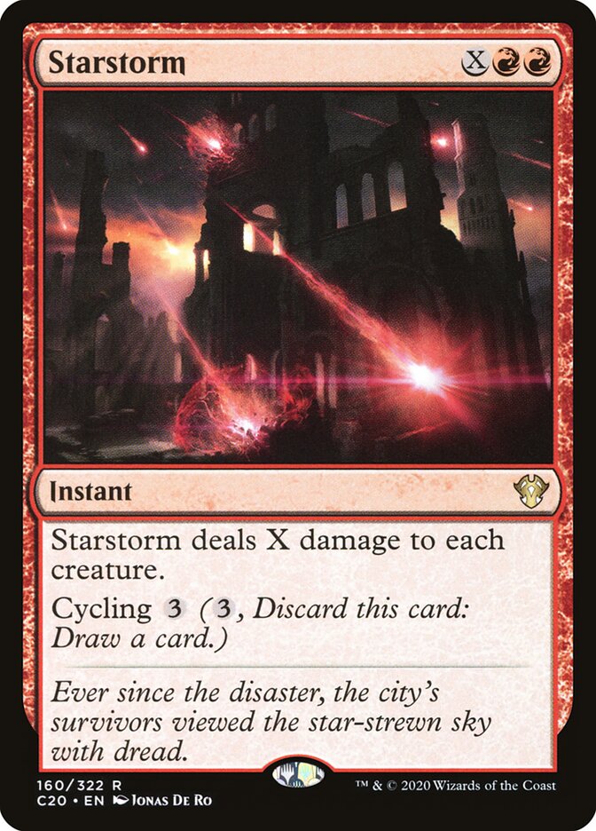 Starstorm card front