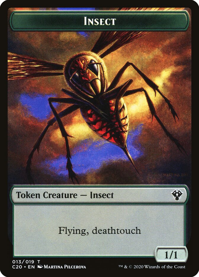 Insect card front