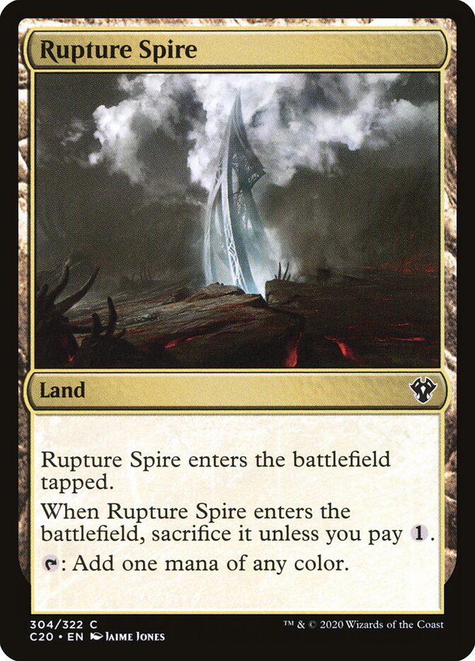 Rupture Spire card front