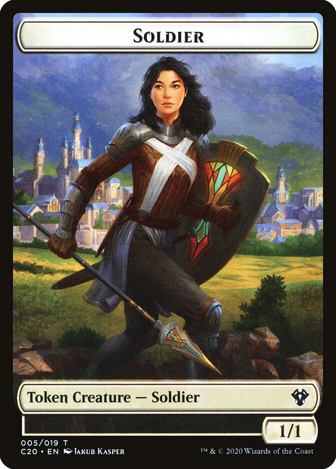 Soldier card front