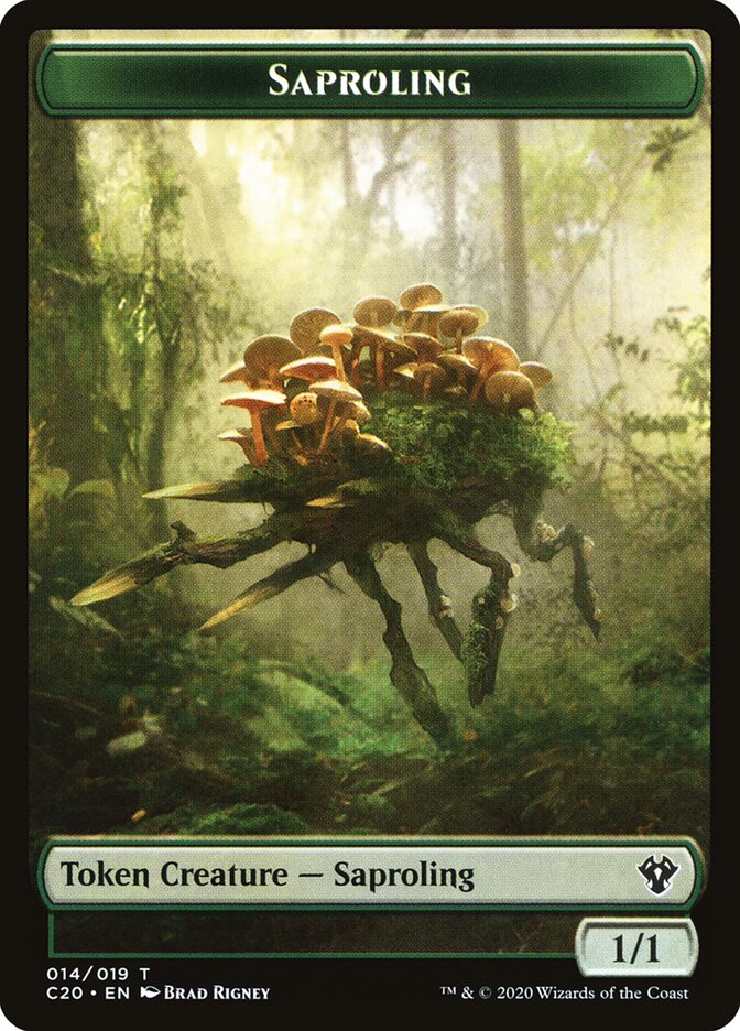 Saproling card front