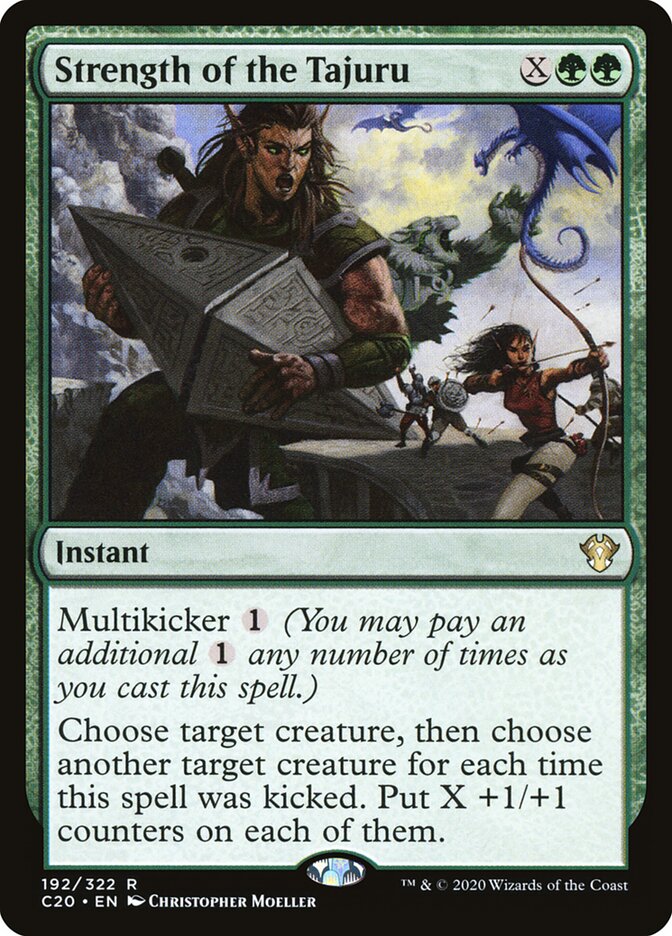 Strength of the Tajuru card front