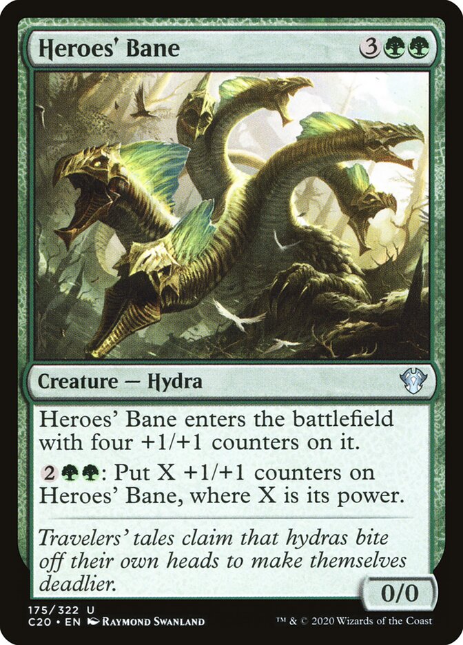 Heroes' Bane card front