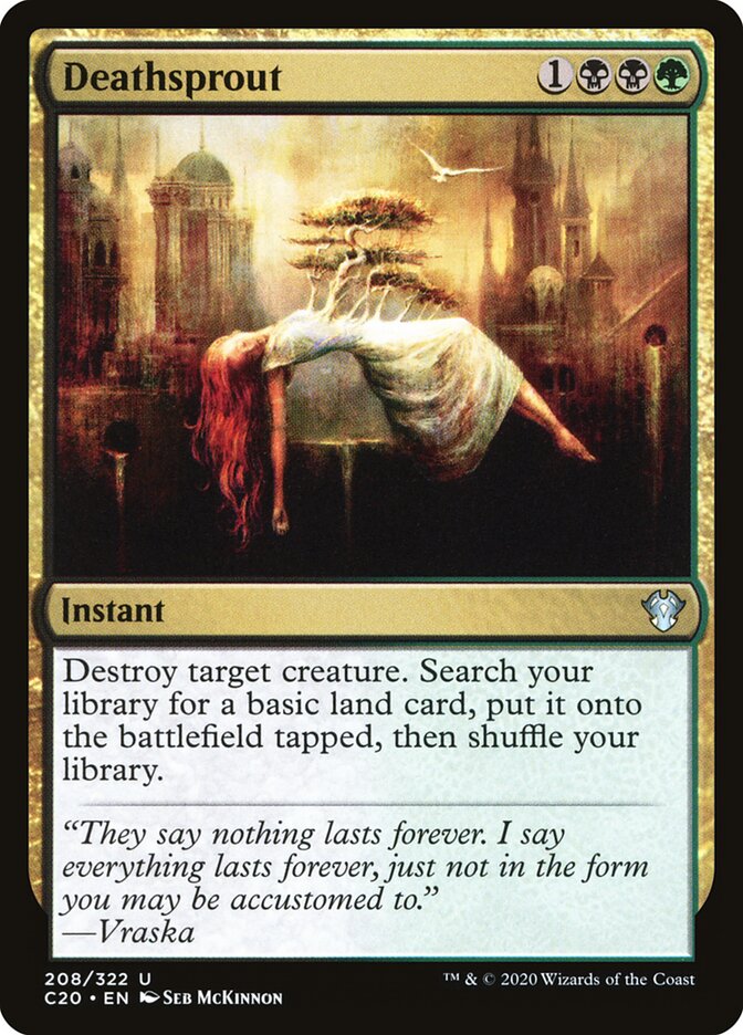 Deathsprout card front