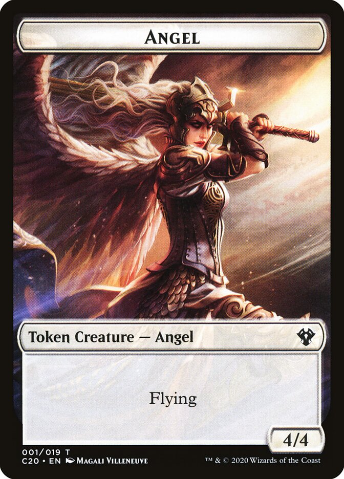 Angel card front