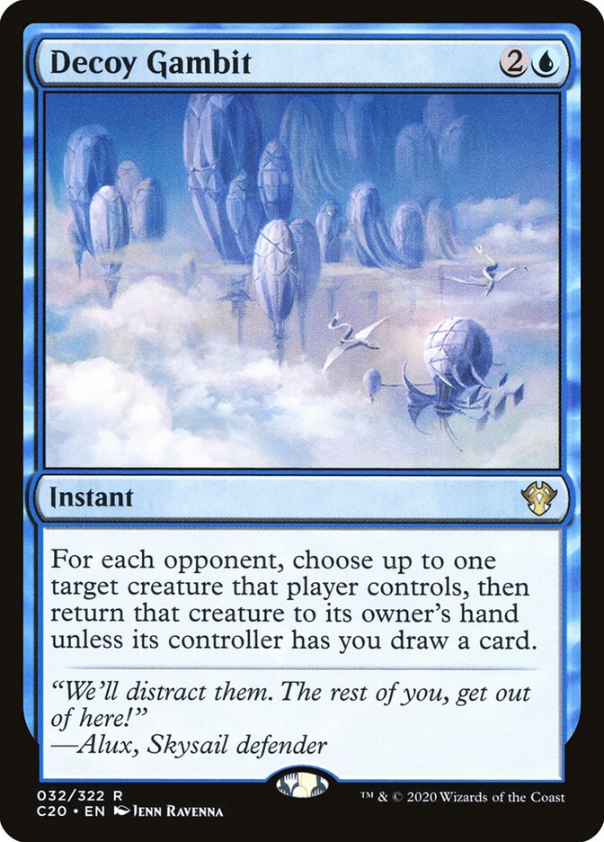 Decoy Gambit card front