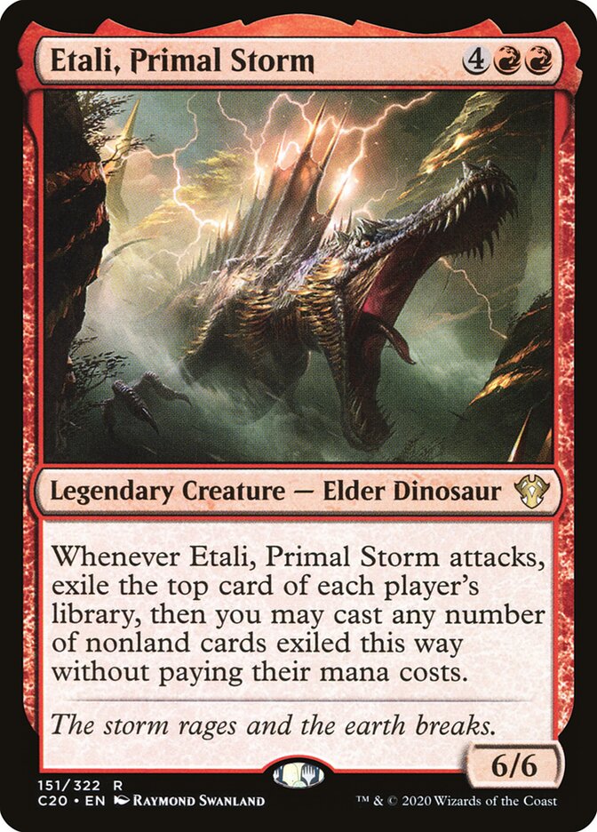 Etali, Primal Storm card front