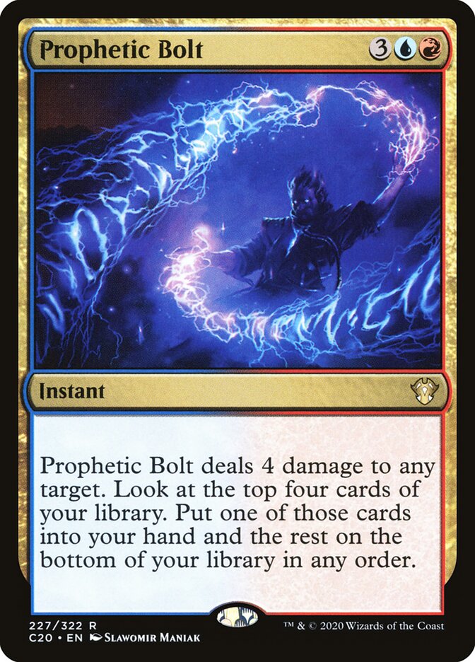Prophetic Bolt card front