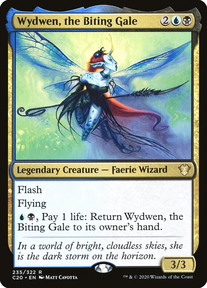 Wydwen, the Biting Gale card front