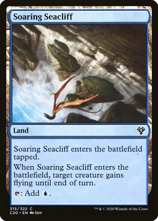 Soaring Seacliff card front