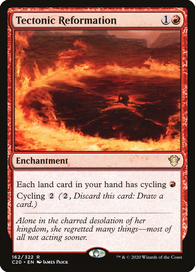 Tectonic Reformation card front