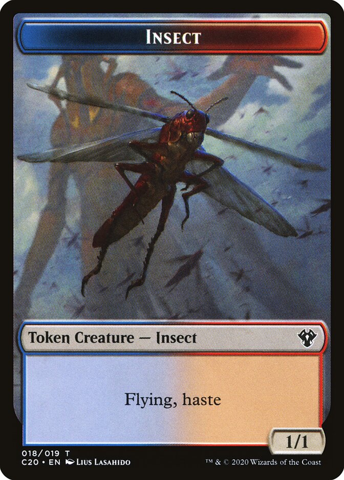 Insect card front