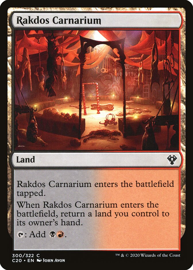 Rakdos Carnarium card front