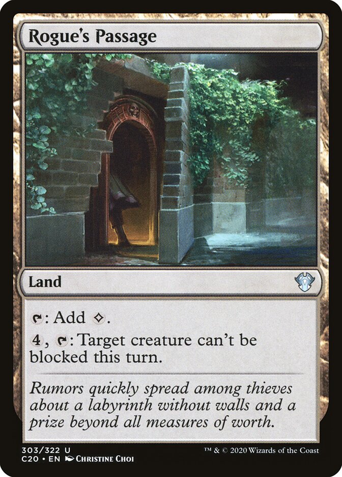 Rogue's Passage card front