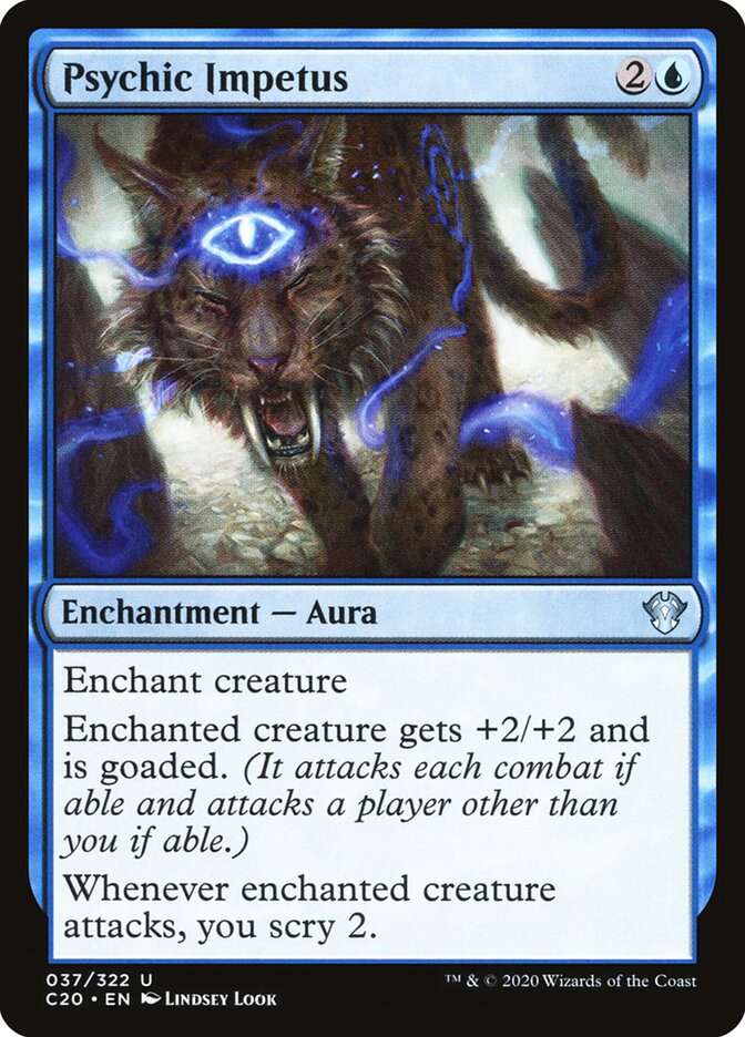 Psychic Impetus card front