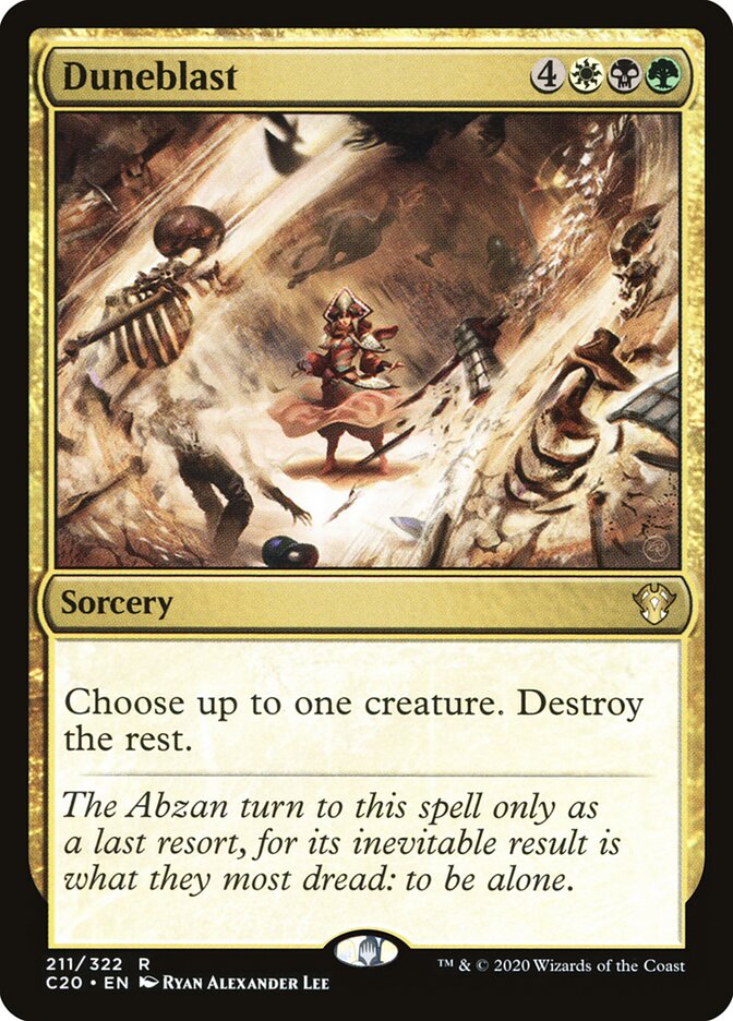 Duneblast card front