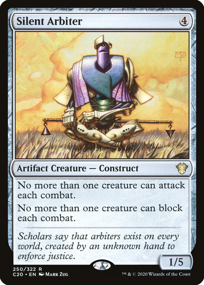 Silent Arbiter card front