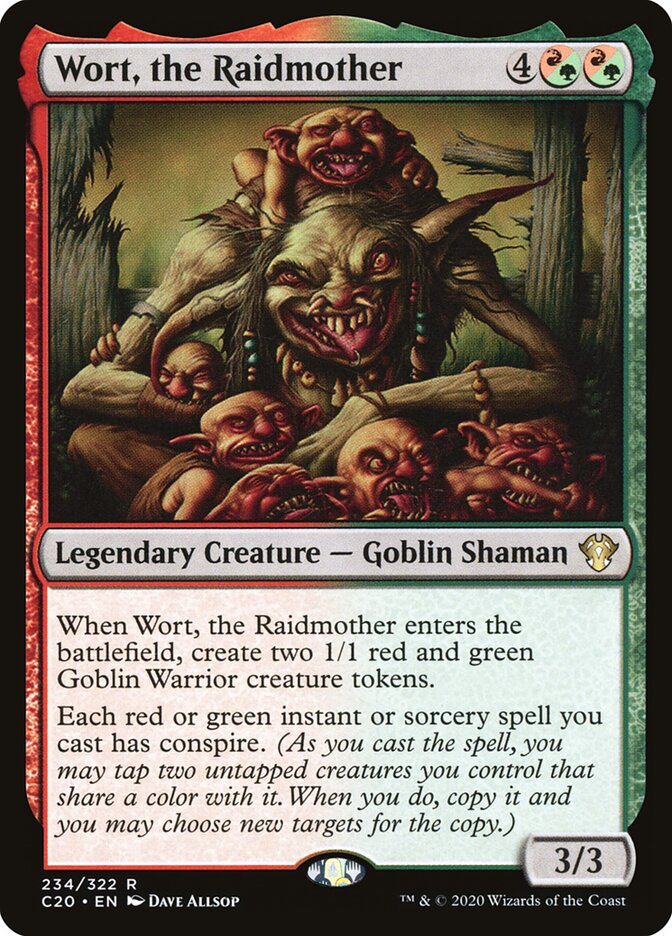 Wort, the Raidmother card front
