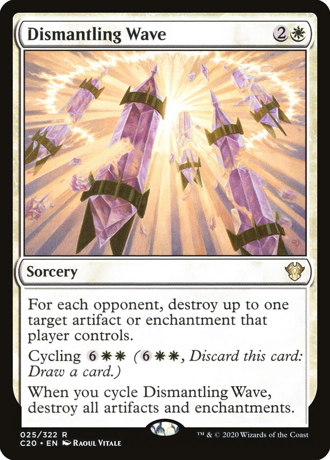 Dismantling Wave card front
