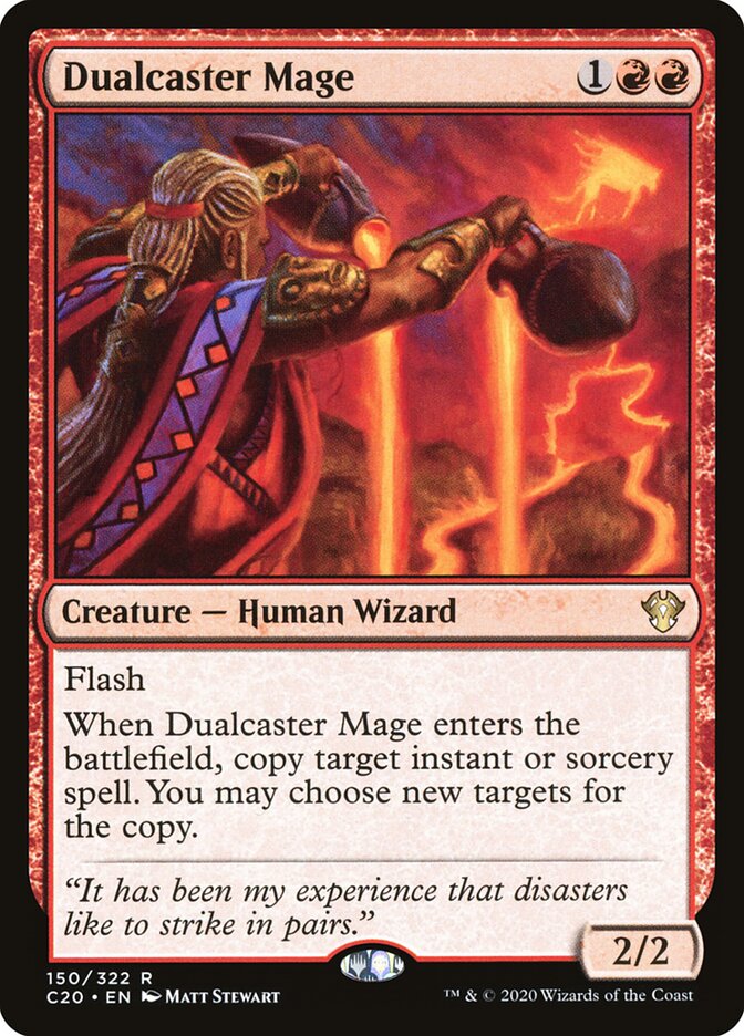 Dualcaster Mage card front