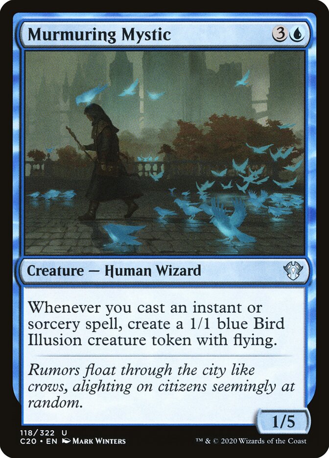 Murmuring Mystic card front