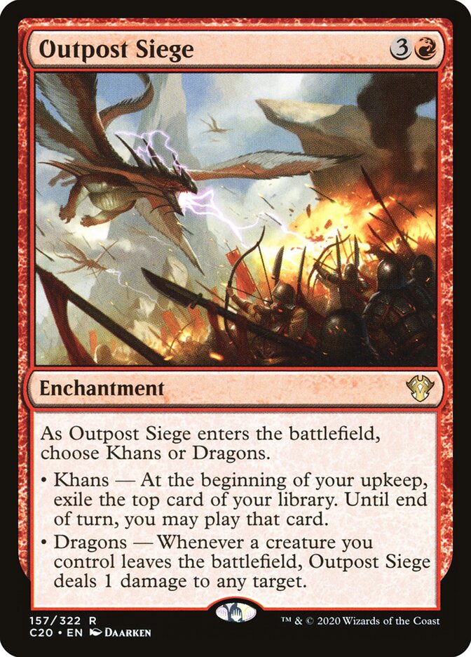 Outpost Siege card front