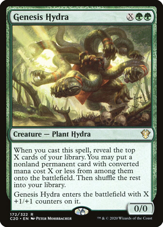 Genesis Hydra card front