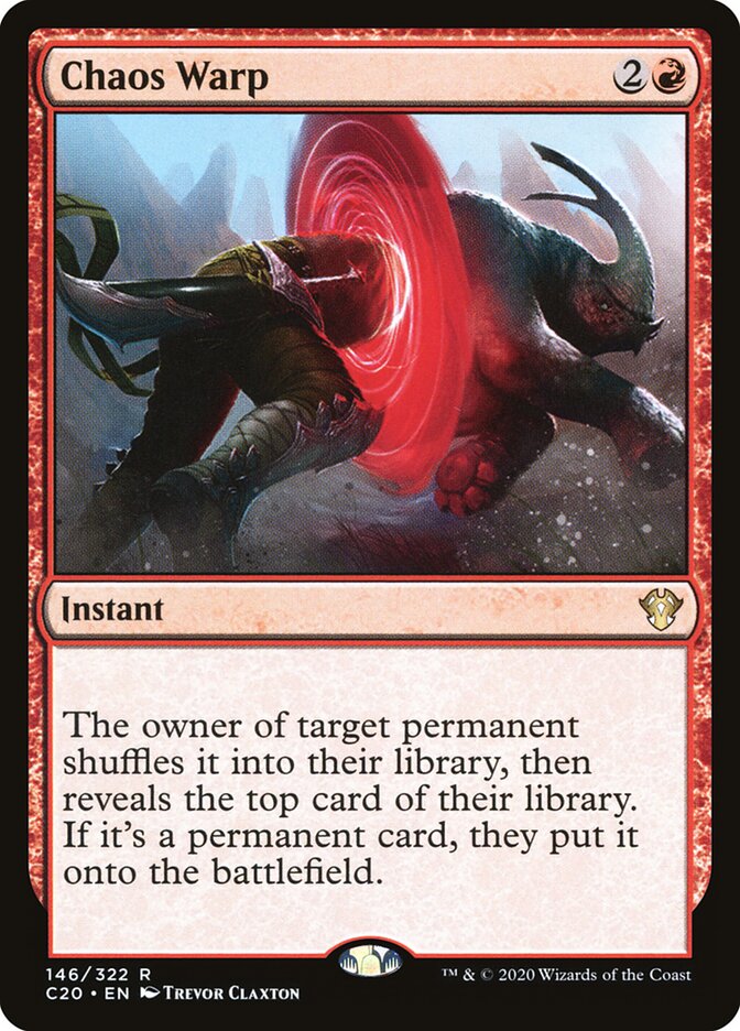Chaos Warp card front