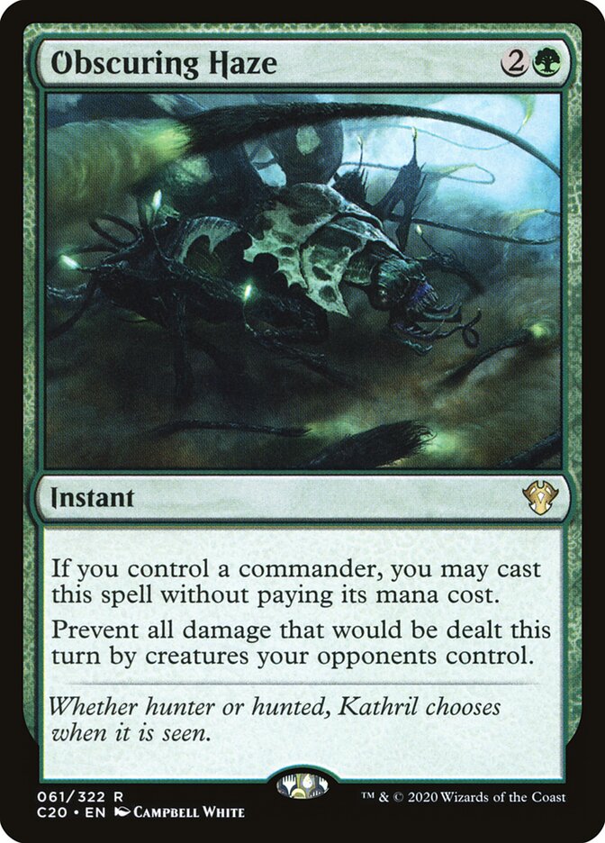 Obscuring Haze card front