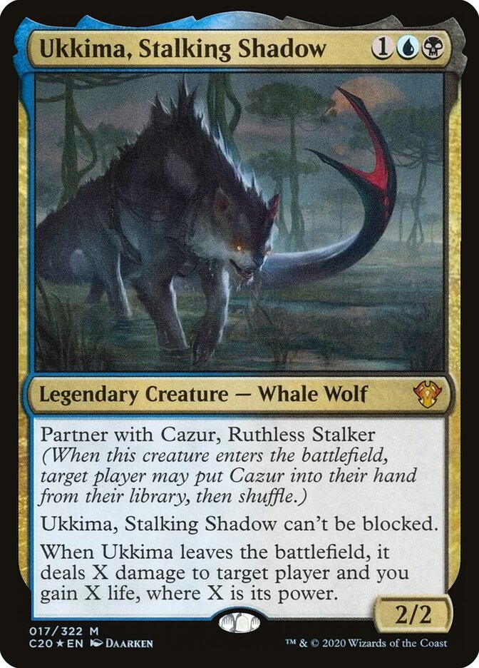 Ukkima, Stalking Shadow card front