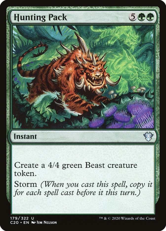 Hunting Pack card front