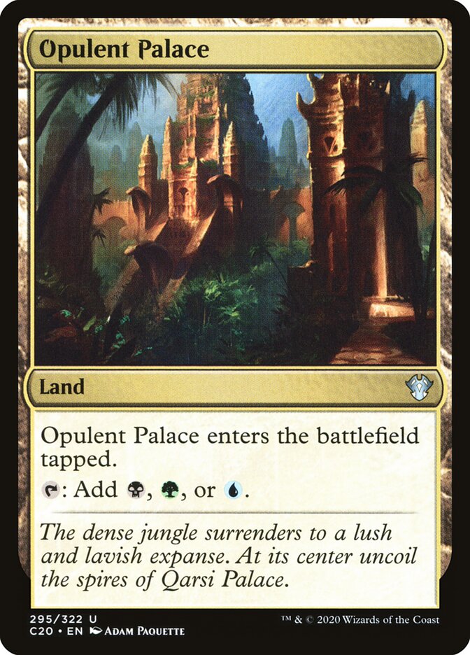 Opulent Palace card front