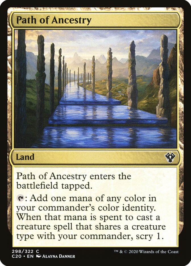 Path of Ancestry card front