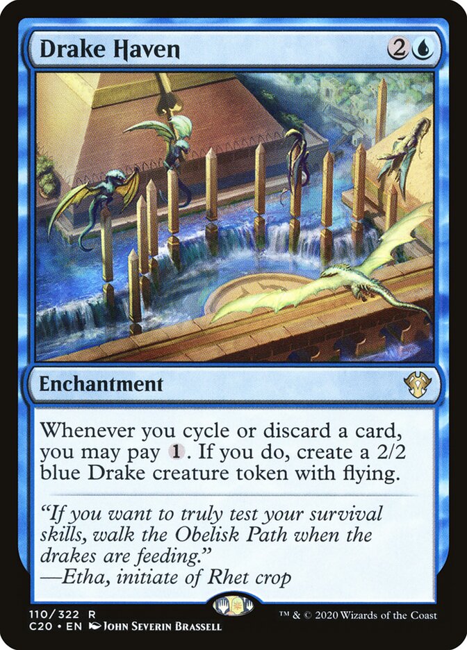 Drake Haven card front
