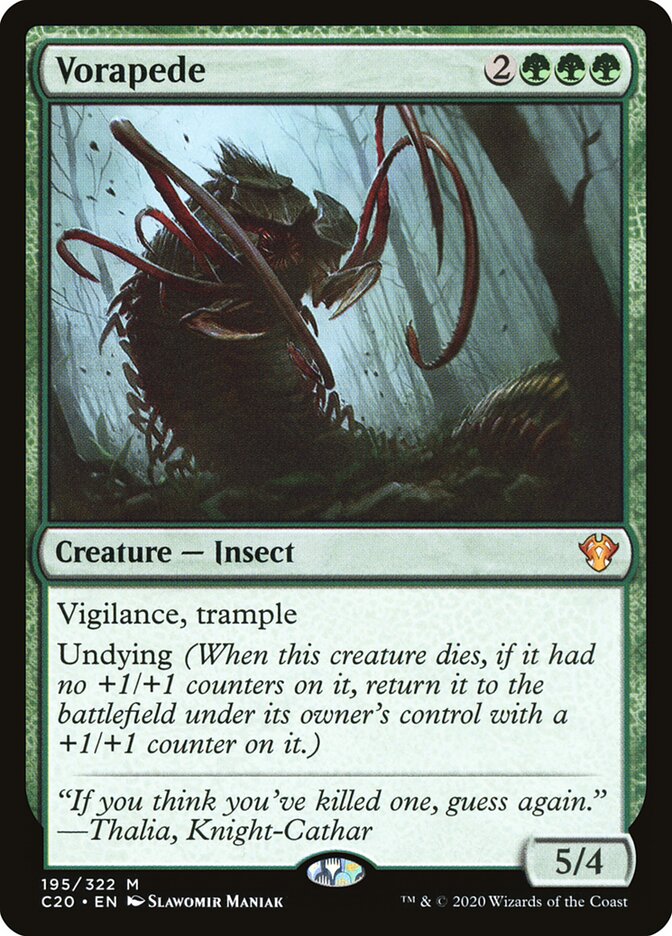 Vorapede card front