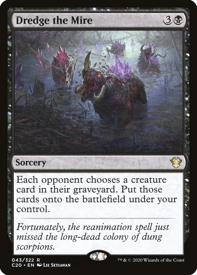 Dredge the Mire card front
