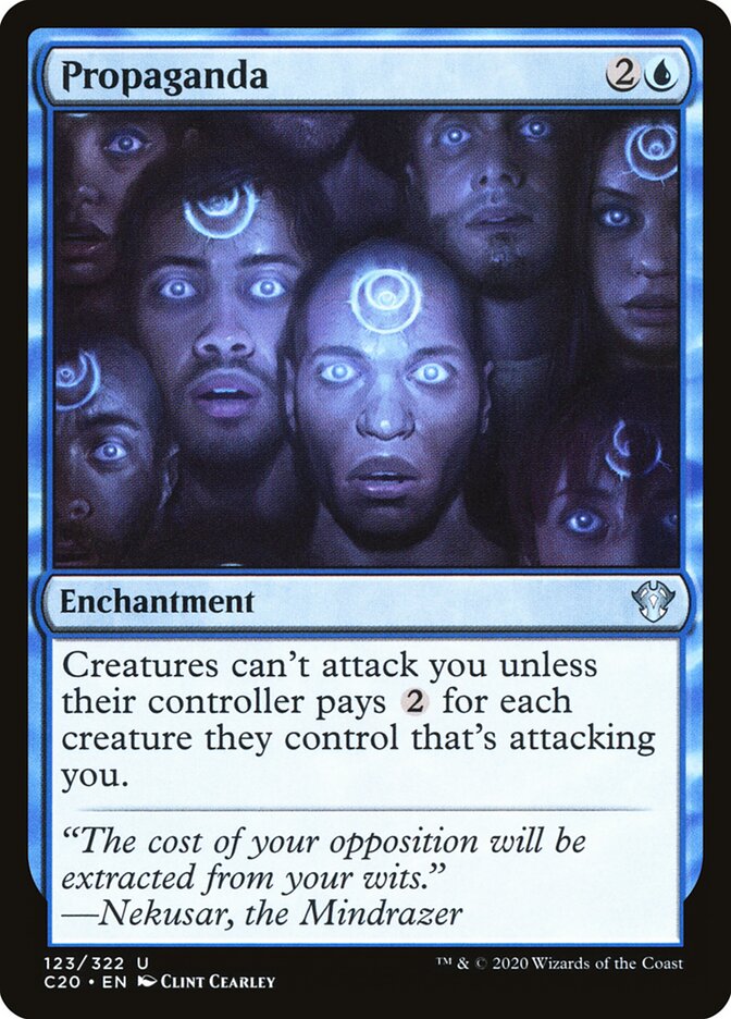 Propaganda card front