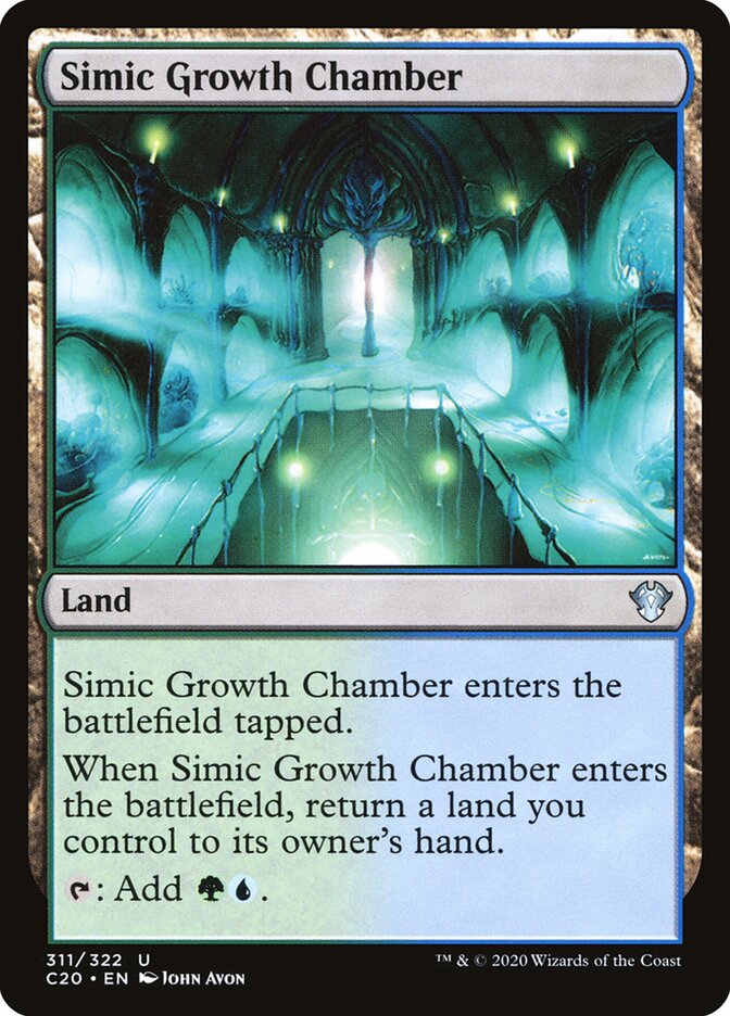 Simic Growth Chamber card front