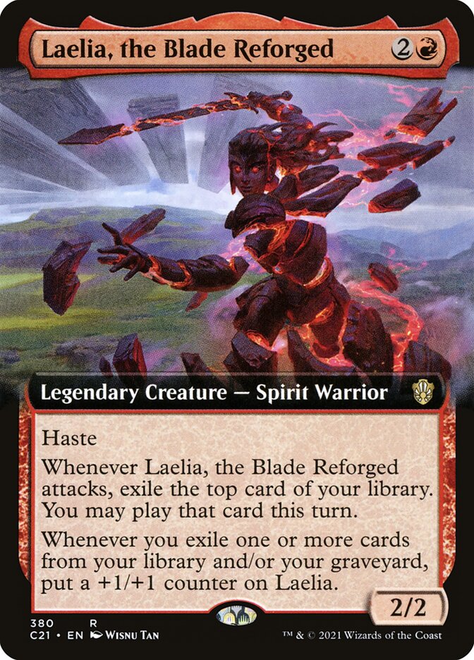 Laelia, the Blade Reforged card front